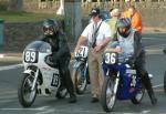 Reiner Trockel (number 89) at Start Line, Douglas.