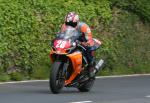 Stephen Oates leaving Tower Bends, Ramsey.