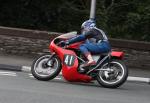 Tony Russell approaching Quarterbridge, Douglas.