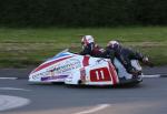 Conrad Harrison/Kerry Williams at Signpost Corner, Onchan.