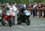 John Leigh-Pemberton at the TT Grandstand.