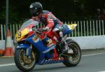 Guy Martin at Ballaugh Bridge.