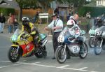 Jim Weeks (94) at the Practice Start Line, Douglas.