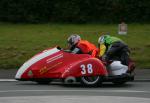 Alan Langton/Christian Chaigneau at Signpost Corner, Onchan.