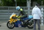 Kevin Strowger at the TT Grandstand.