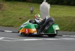 Gary Horspole/Mark Cox at Signpost Corner, Onchan.