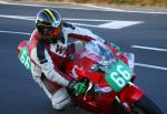 Geoff Martin at Signpost Corner, Onchan.