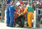 Gordon Taylor in pits, Douglas.