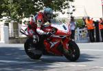 Ian Hutchinson at Ballaugh Bridge.