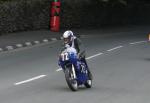 Roy Phipps approaching Quarterbridge, Douglas.