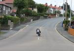 Roger Jones on Bray Hill, Douglas.