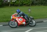 Andy Reynolds at Signpost Corner, Onchan.