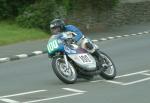 Andy Wilson at Signpost Corner, Onchan.