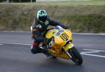 Tony Rainford at Signpost Corner, Onchan.