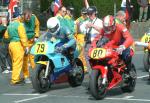 Jonathon Cutts (number 79) at Start Line, Douglas.