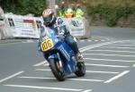 Bill Rice on Braddan Bridge, Douglas.