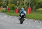 John Barton at Signpost Corner, Onchan.