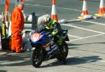 Jeff Jones entering Pits, Douglas.