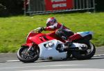 John Hulley at Signpost Corner, Onchan.