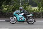 Geoff Bates approaching Quarterbridge, Douglas.