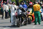 Dave Madsen-Mygdal leaving the Start Line, Douglas.