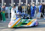 Steve Norbury/Scott Parnell at the TT Grandstand, Douglas.