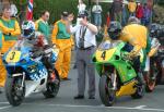 Paul Duckett (number 4) at Start Line, Douglas.