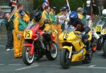 Stephen Spencer (number 75) at Start Line, Douglas.