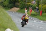 Paul Hunt at Signpost Corner, Onchan.