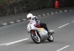Bob Price approaching Quarterbridge, Douglas.