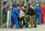 Matthew Turner in the pits, Douglas.