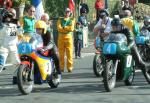 John Goodall (number 3) leaving Start Line, Douglas.