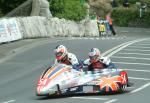 Mark Halliday/Mark Holland on Braddan Bridge, Douglas.