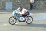 Robert Owen leaving Start Line, Douglas.