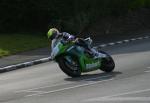 Ian Lougher at Signpost Corner, Onchan.