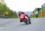 Dan Stewart at Signpost Corner, Onchan.