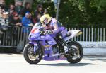 Ian Lougher at Ballaugh Bridge.