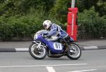 Alan (Bud) Jackson approaching Quarterbridge, Douglas.