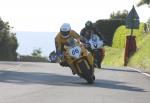 Alan Connor at Signpost Corner, Onchan.