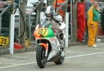 Colin Salter in the pits, Douglas.