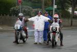 Don Leeson at the start line, Douglas.