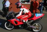 Barry Wood at the TT Grandstand, Douglas.