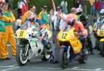 Andy Jackson (number 12) at Start Line, Douglas.