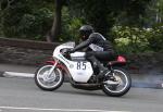 Neil Cudworth approaching Quarterbridge, Douglas.