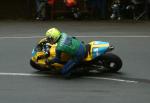 Ian Lougher at the Ramsey Hairpin.