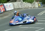 Craig Bloore/Christopher Bloore on Braddan Bridge, Douglas.