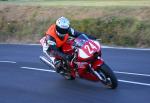 Steve Handley at Signpost Corner, Onchan.
