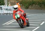 Graham Burden on Braddan Bridge, Douglas.