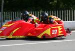 Glyn Jones/Chris Lake at Ballaugh Bridge.