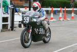 David Webber in the pits at the TT Grandstand.